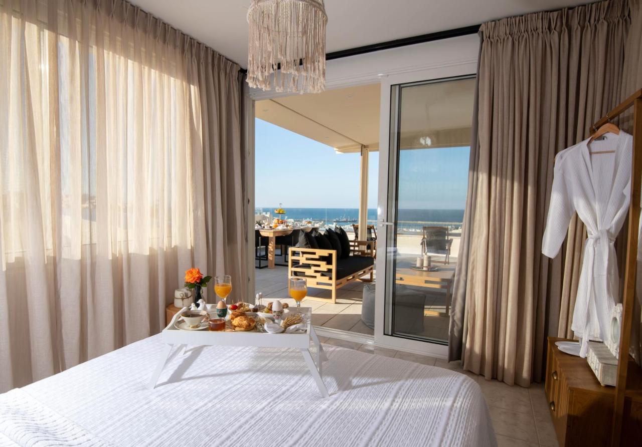 Helen Luxury Holiday House With Sea View Rethymno Exterior foto