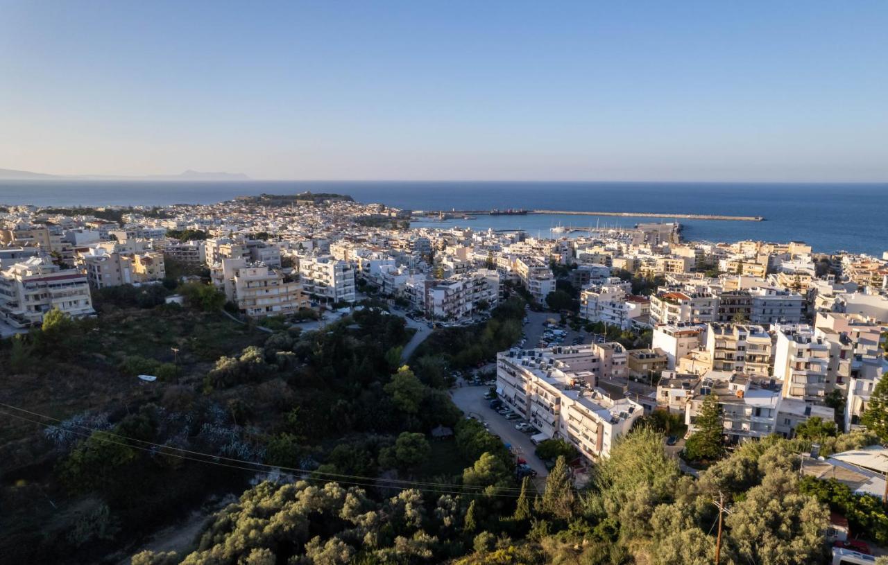Helen Luxury Holiday House With Sea View Rethymno Exterior foto